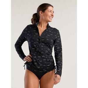 Carve Designs Endless Summer Long Sleeve Sun Shirt Size L Fiesta Key Rashgaurd